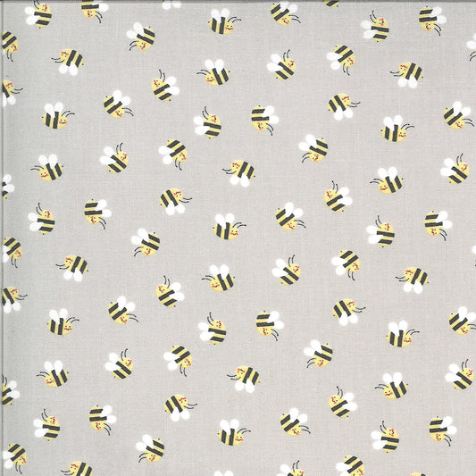 Bees in Cloudy - Weave & Woven