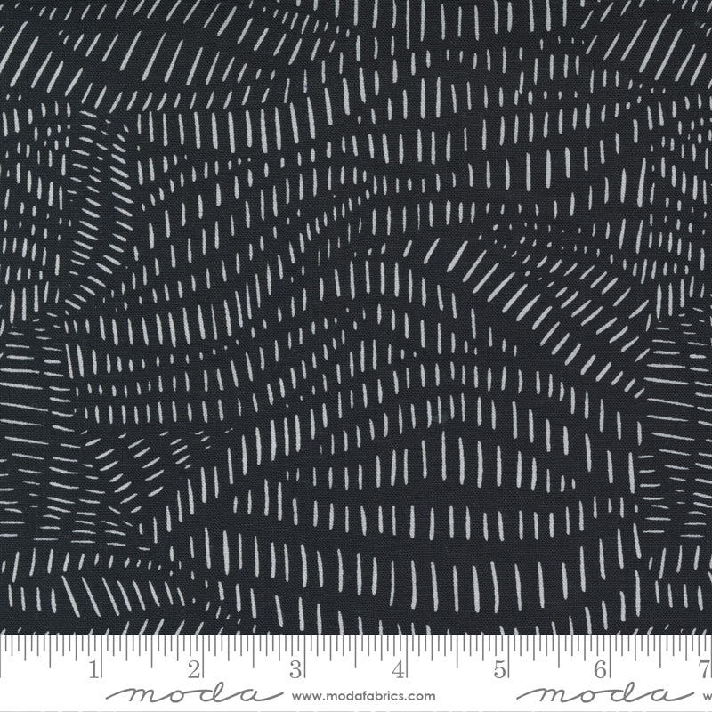 Scattered Lines in Ink - Weave & Woven