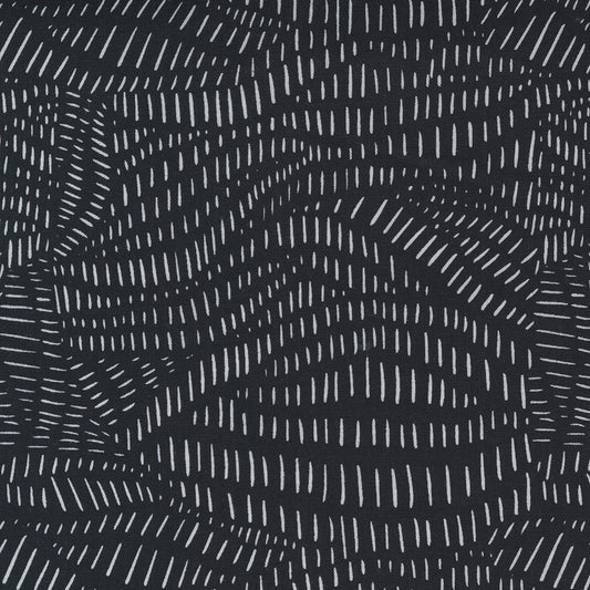 Scattered Lines in Ink - Weave & Woven