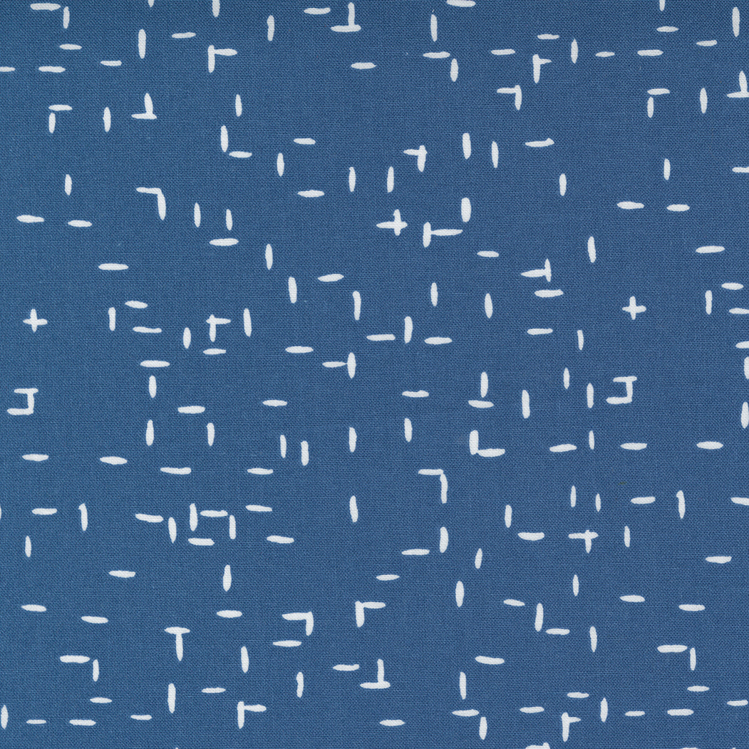 Tweed Dashes in Sky - Weave & Woven