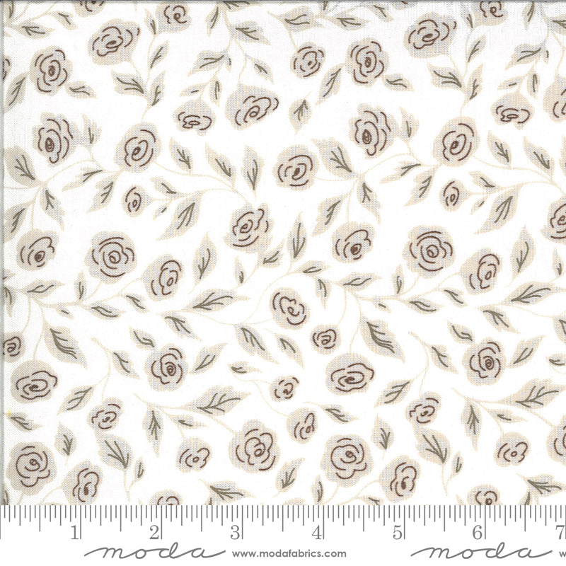 Folktale Enchanted Bloom in Cloud - Weave & Woven