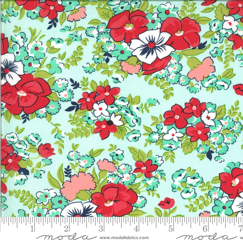 Meadow in Aqua - Weave & Woven