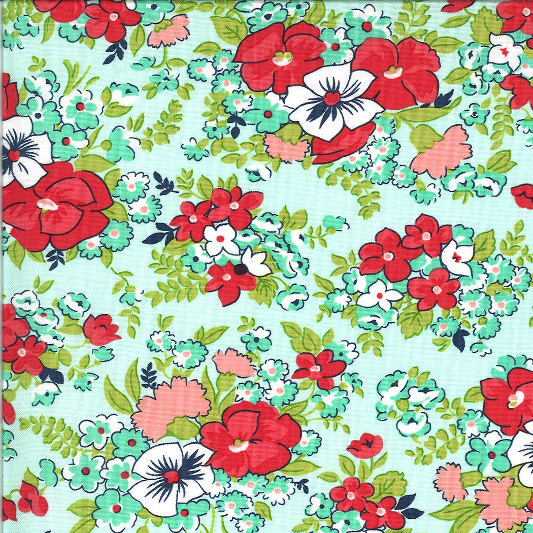 Meadow in Aqua - Weave & Woven