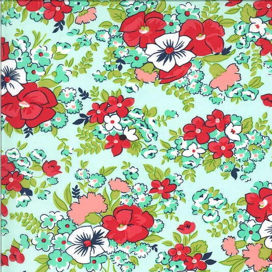 Meadow in Aqua - Weave & Woven