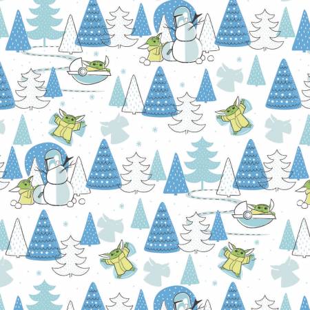 Baby Yoda Snow Day - Weave & Woven