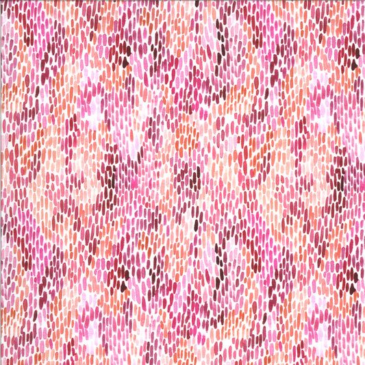 Moody Blooms Dots on Fuchsia - Weave & Woven