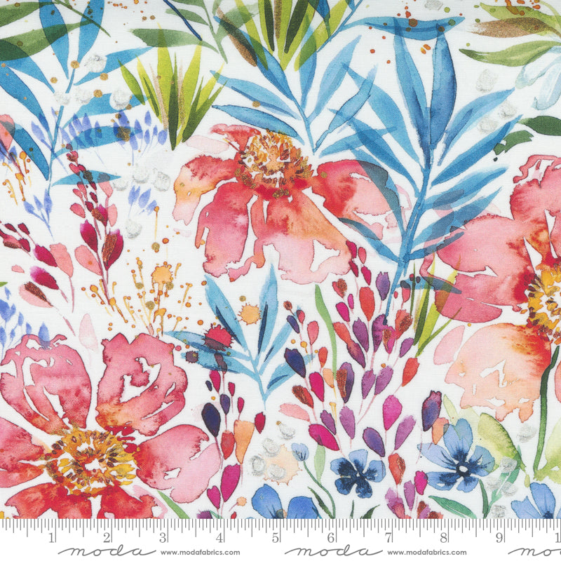 Fresh Floral Bunch in Cloud - Weave & Woven