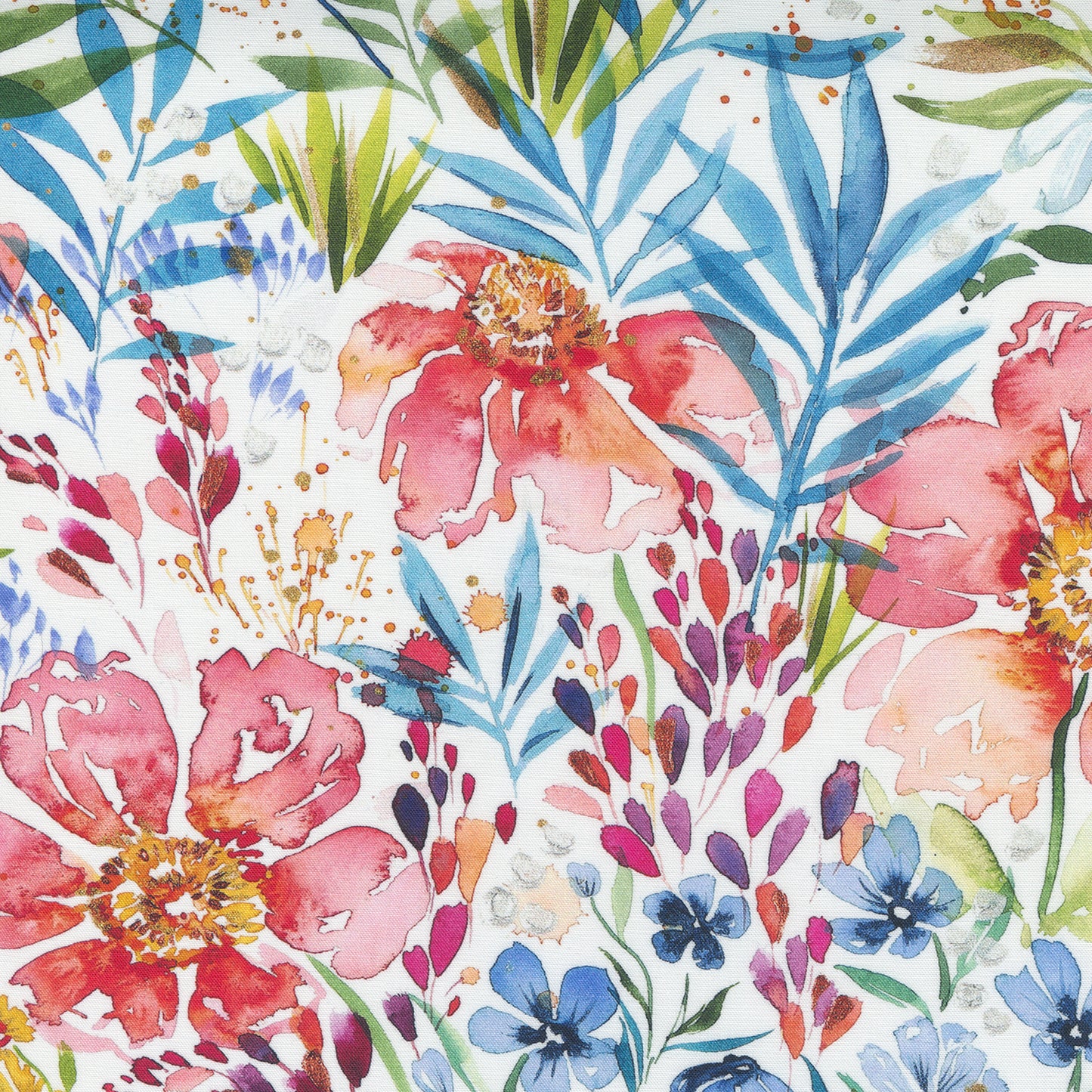 Fresh Floral Bunch in Cloud - Weave & Woven