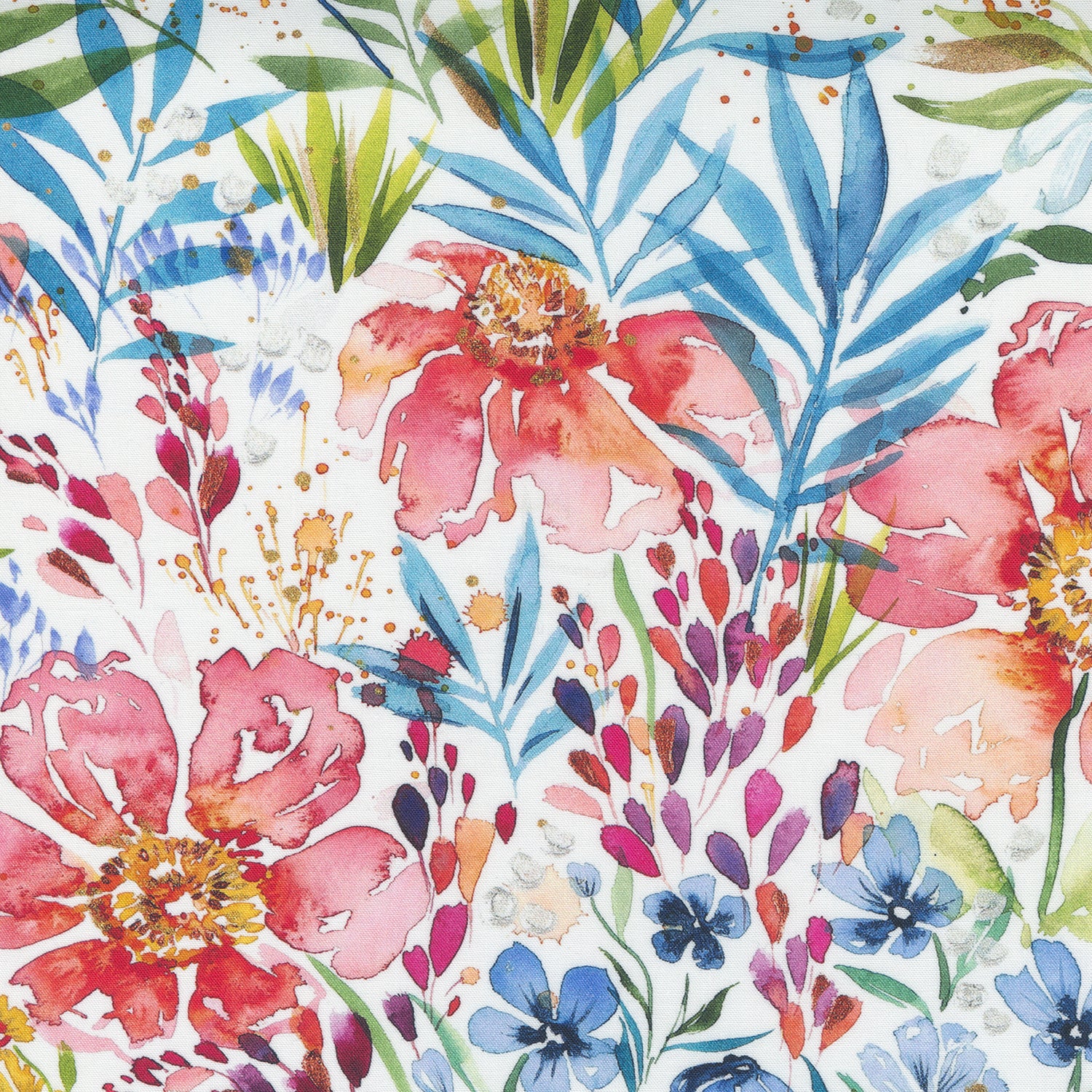 Fresh Floral Bunch in Cloud - Weave & Woven
