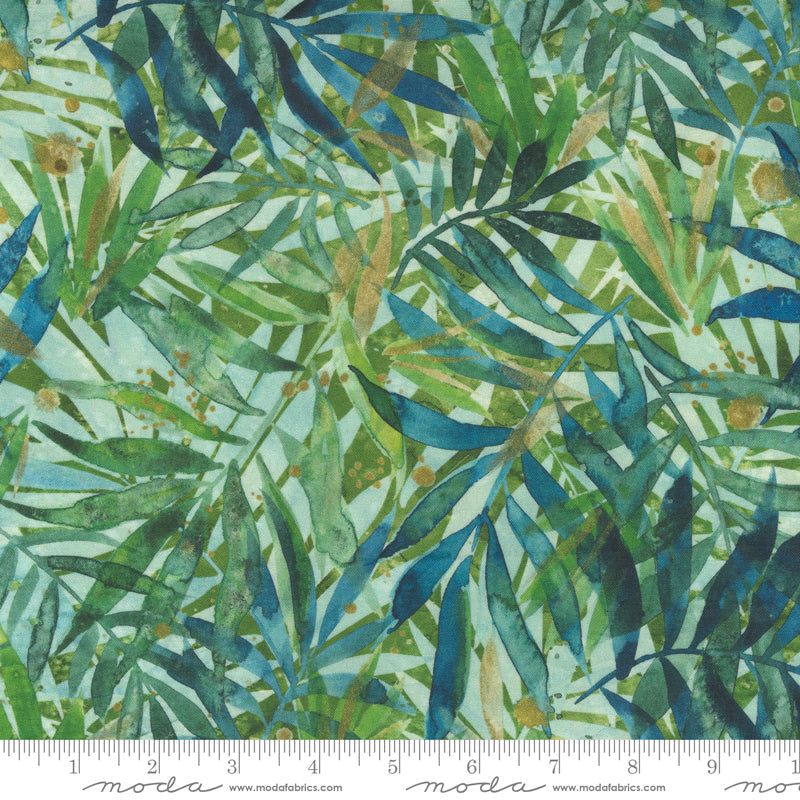 Foliage in Fresh Grass - Weave & Woven