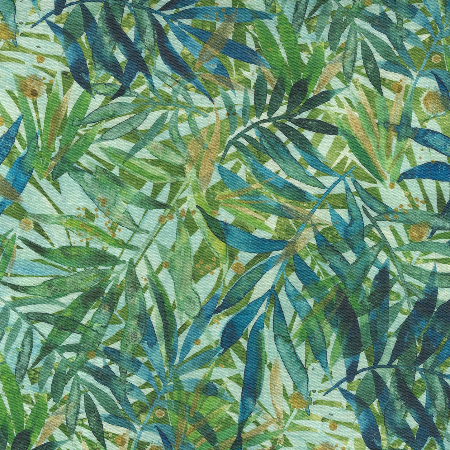 Foliage in Fresh Grass - Weave & Woven