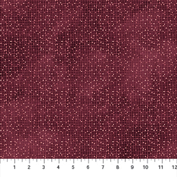 Marcel Grid in Plum - Weave & Woven