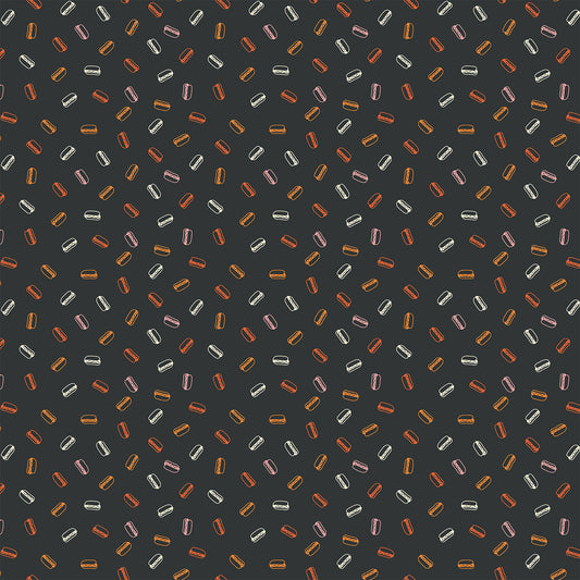 Hot Dogs on Black - Weave & Woven