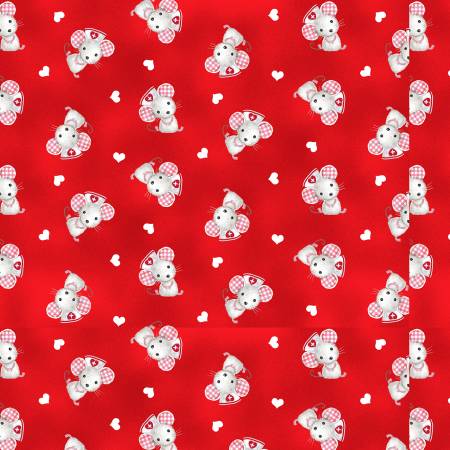 Nurse Mouse in Red - Weave & Woven