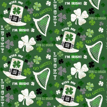 Kiss Me I'm Irish - Weave & Woven