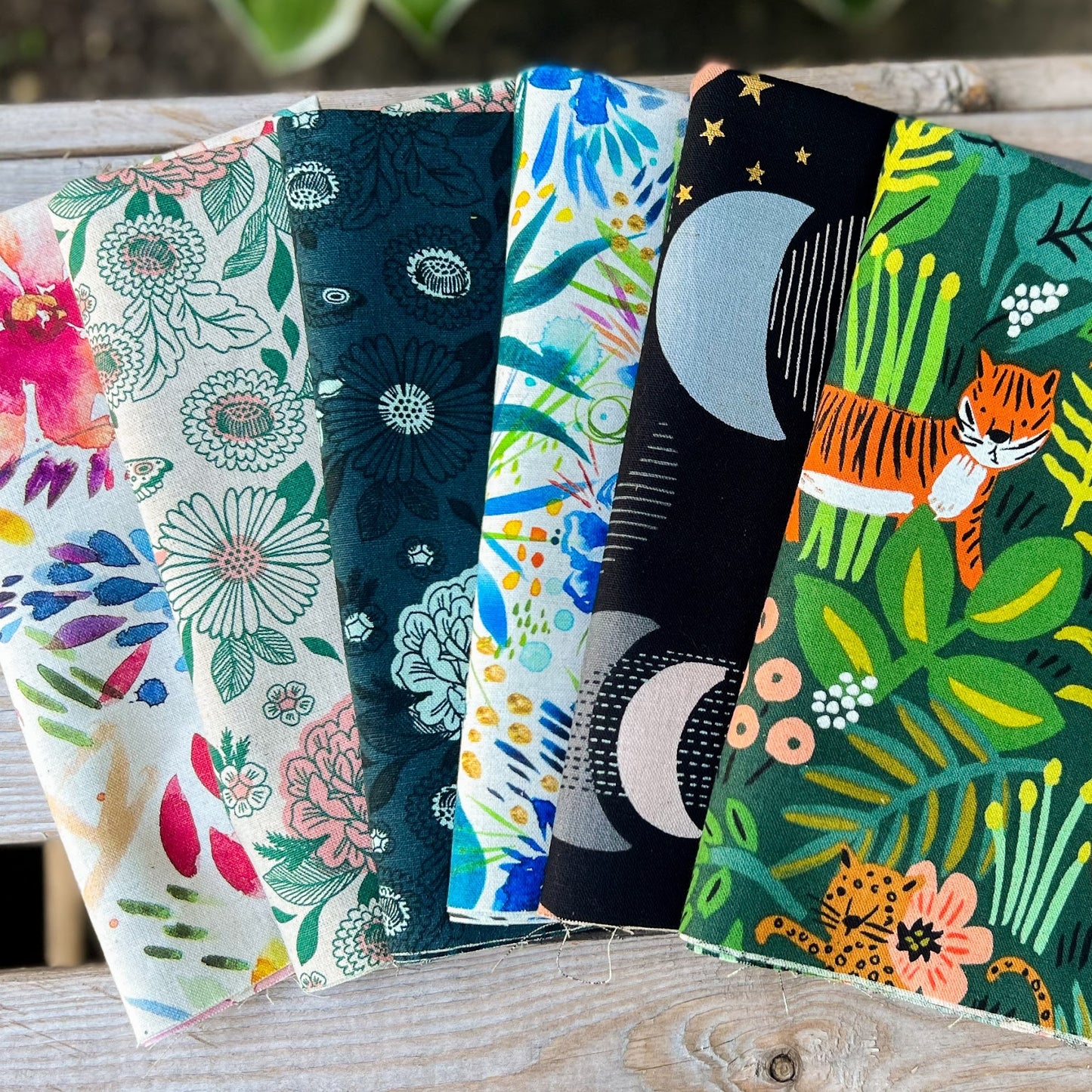 Mixed Bag Canvas | Fat Quarter Bundle - Weave & Woven