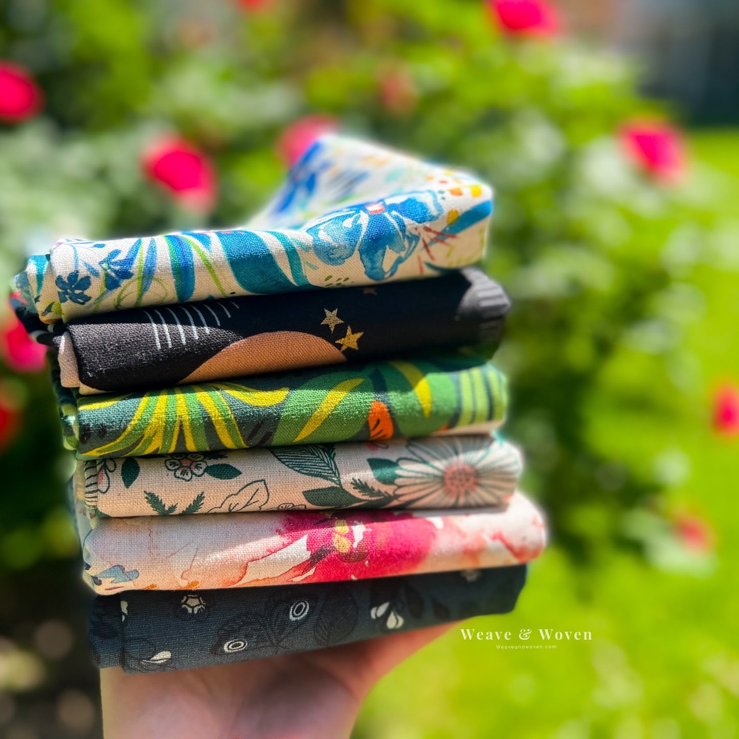 Mixed Bag Canvas | Fat Quarter Bundle - Weave & Woven