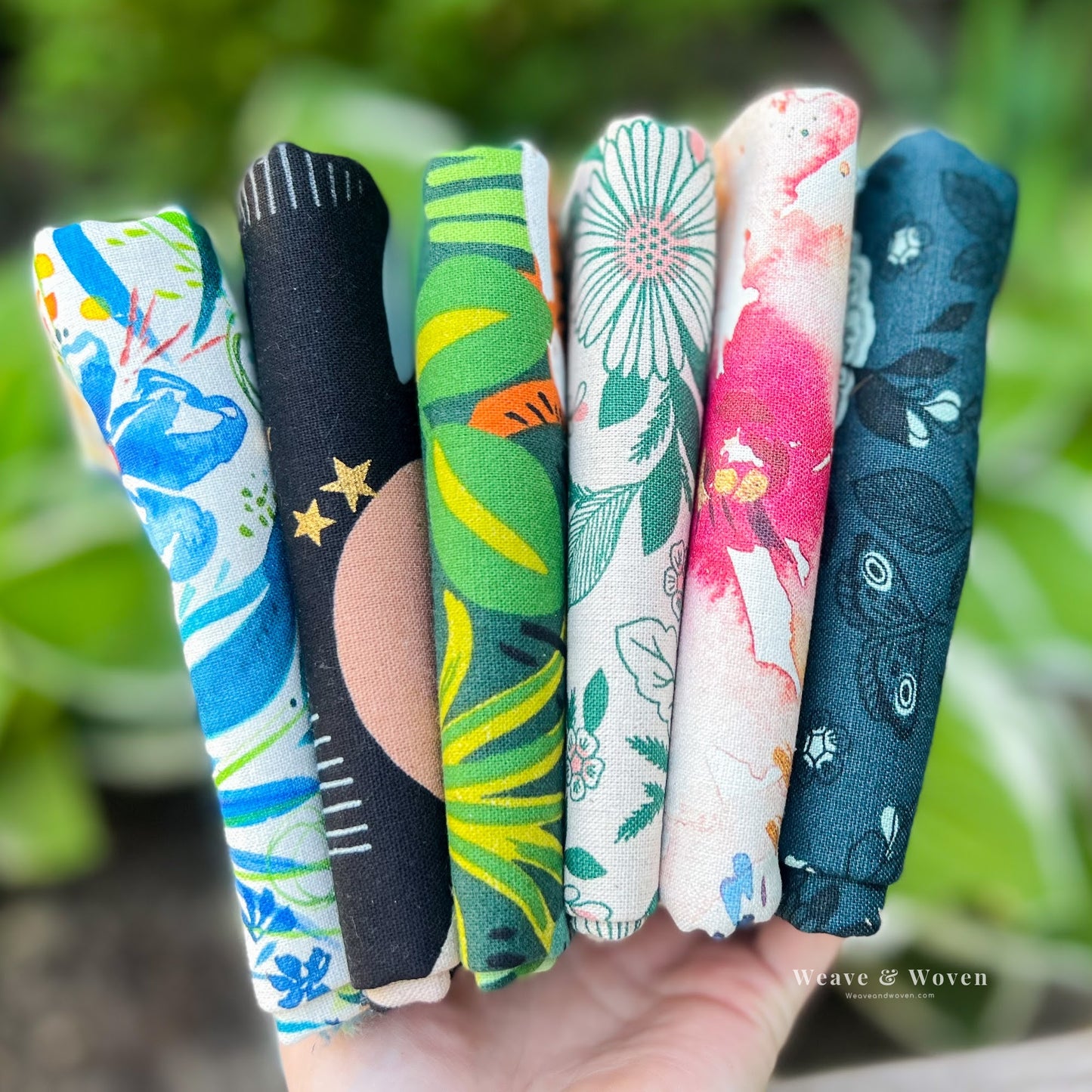 Mixed Bag Canvas | Fat Quarter Bundle - Weave & Woven