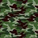 Green Camo - Weave & Woven