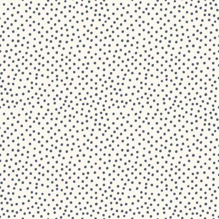 Gingham Foundry Dots on Cream - Weave & Woven