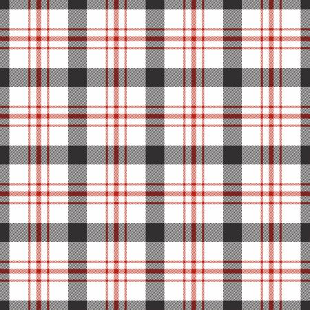 Tartan Red and White - Weave & Woven