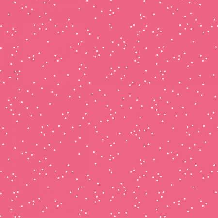 Tiny Blossoms in Raspberry - Weave & Woven