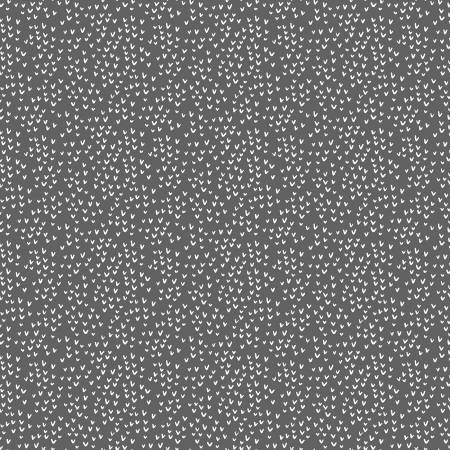 Cute Dino Footprints on Charcoal - Weave & Woven