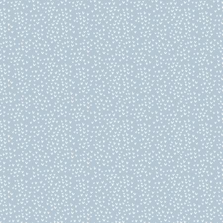 Cute Dino Footprints on Blue - Weave & Woven