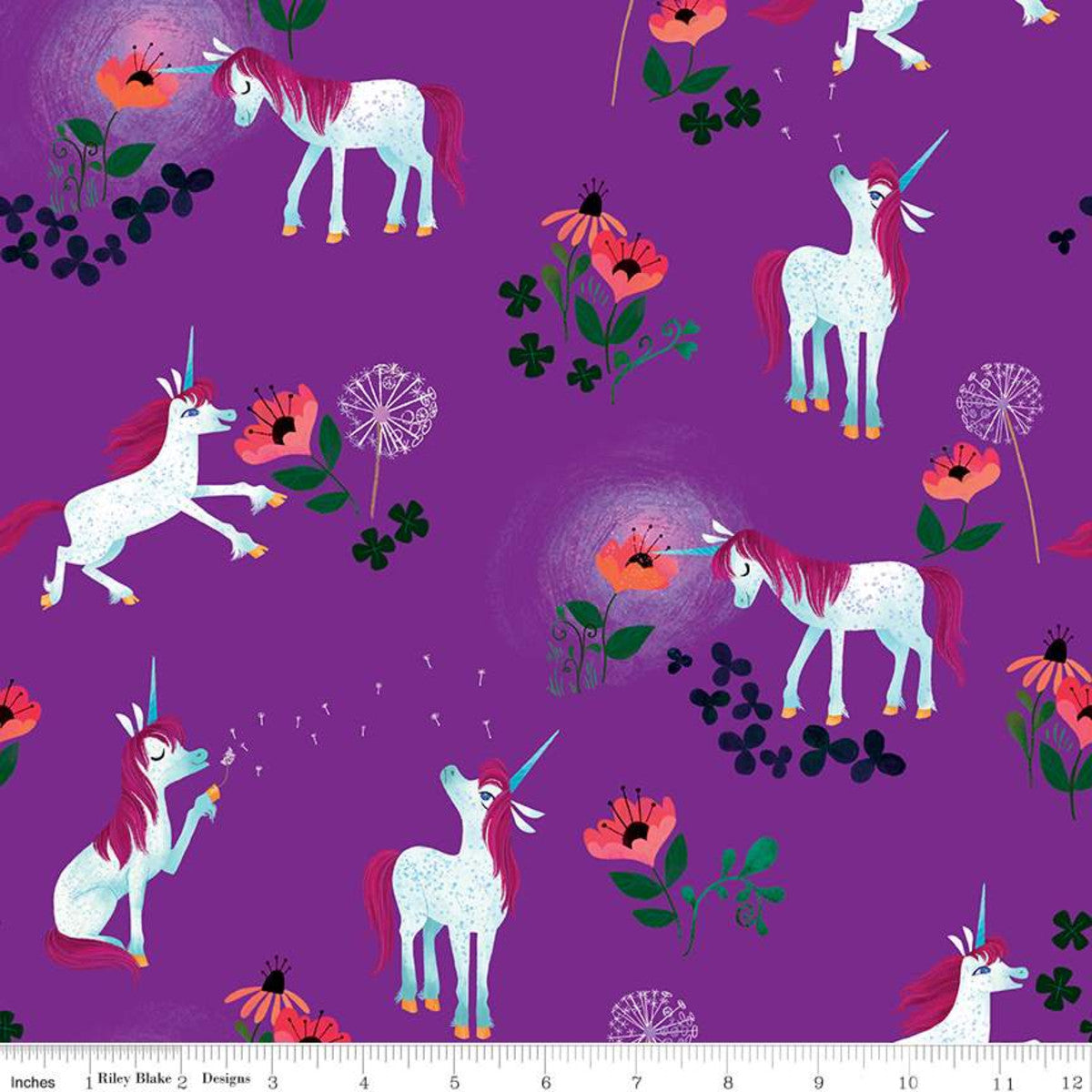 Uni the Unicorn in Purple - Weave & Woven
