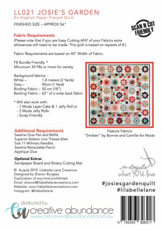 Josies Garden Pattern and Acrylic Templates - Weave & Woven