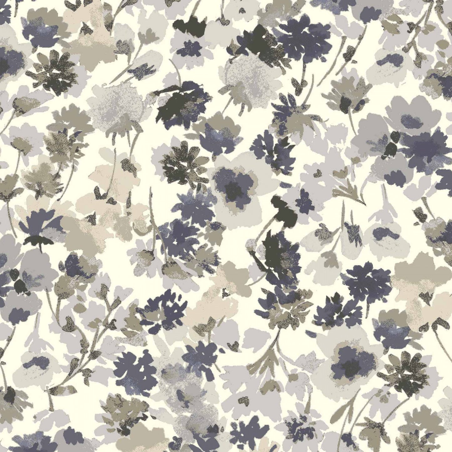 Flower Garden in Muted | Cotton Lawn - Weave & Woven