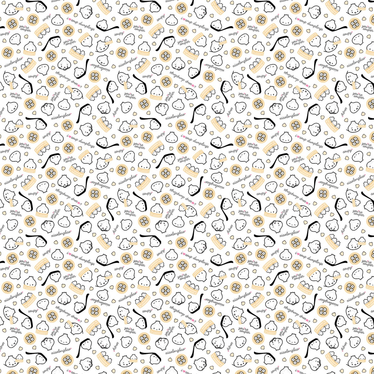 Soup Dumplings in White - Weave & Woven