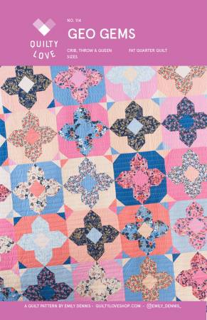 Geo Gems Quilt Pattern - Weave & Woven