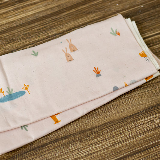 Woodland on Blush | Remnant 21" - Weave & Woven