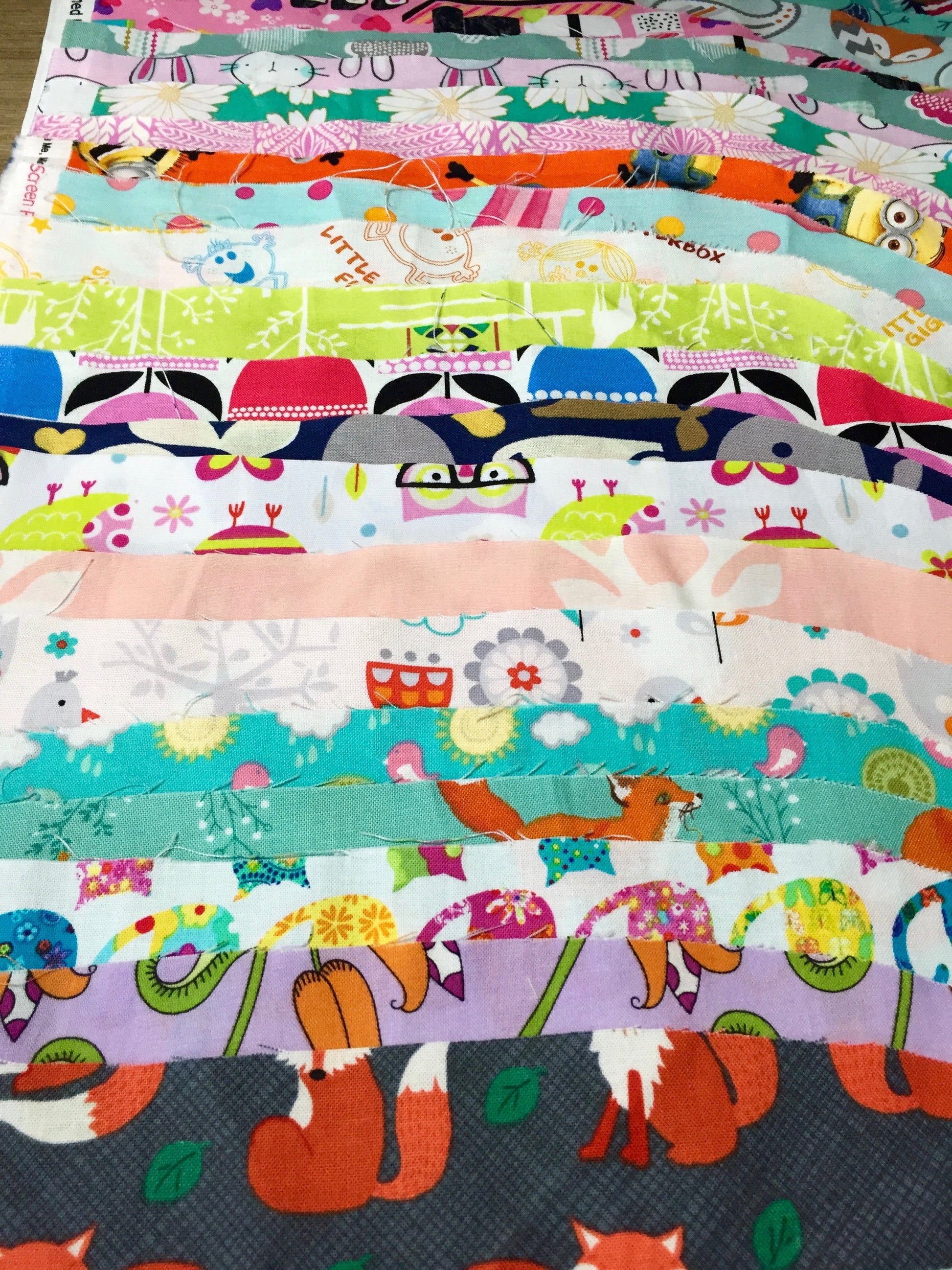 Novelty Scrap Pack Bundle ~ 40 pieces - Weave & Woven