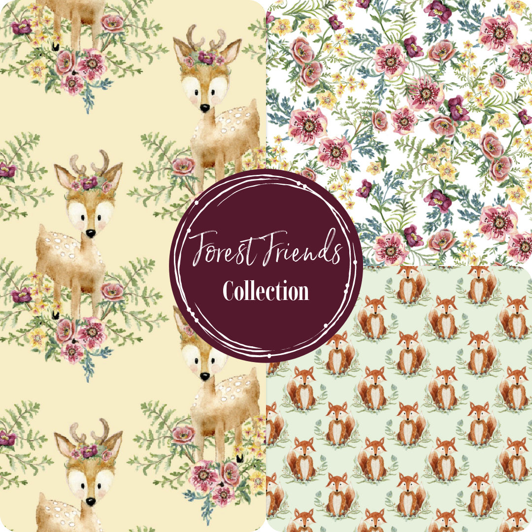 Forest Florals in Pink - Weave & Woven