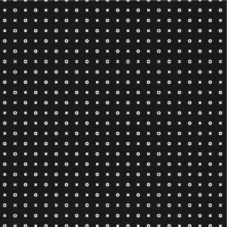 Hugs & Kisses on Black - Weave & Woven
