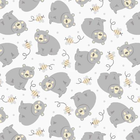 Bears on White - Weave & Woven