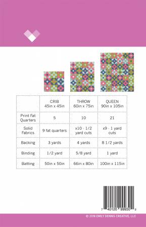 Geo Gems Quilt Pattern - Weave & Woven