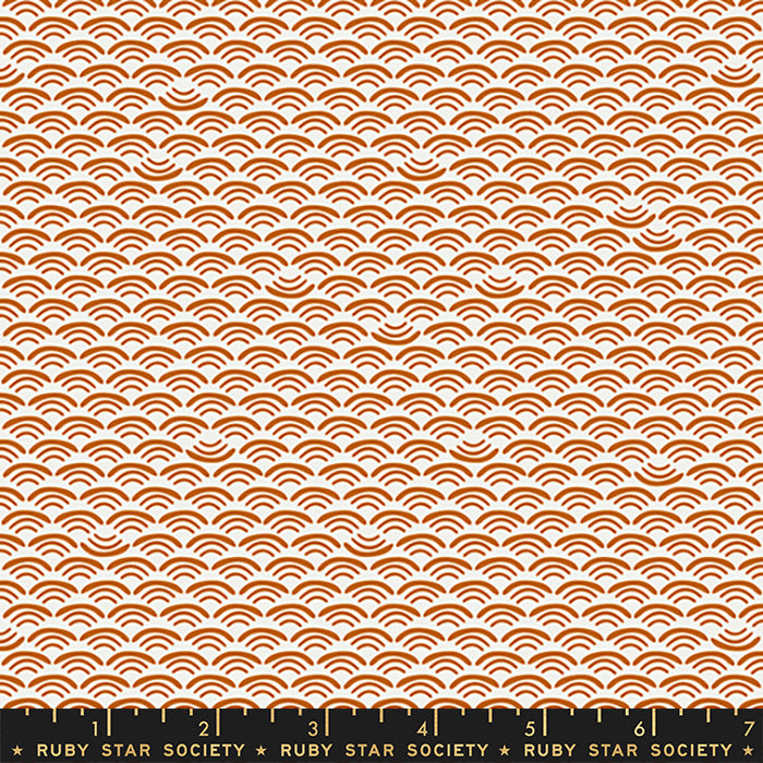 Koi Pond Scallops in Saddle - Weave & Woven
