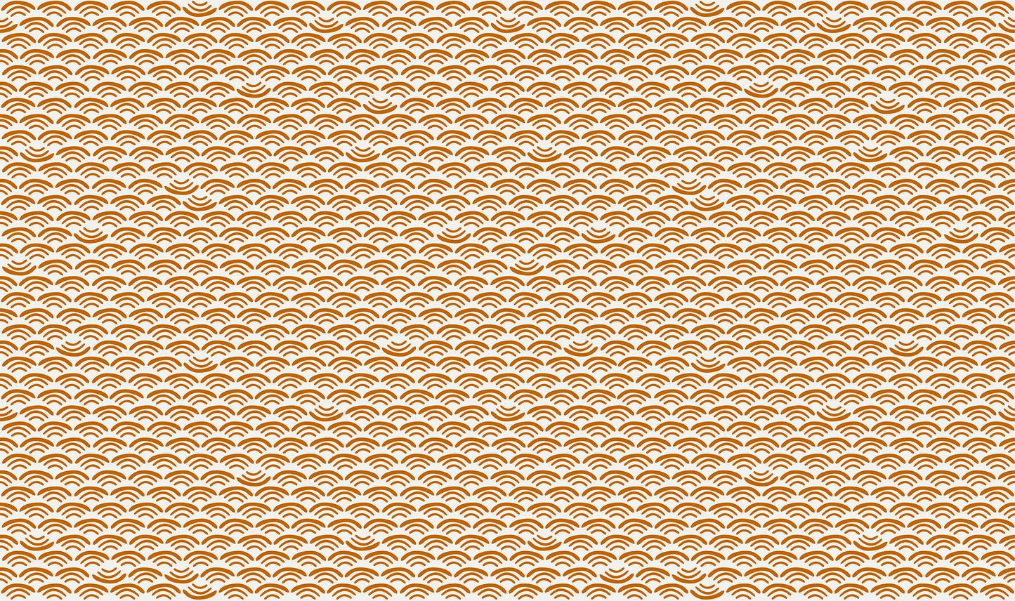 Koi Pond Scallops in Saddle - Weave & Woven