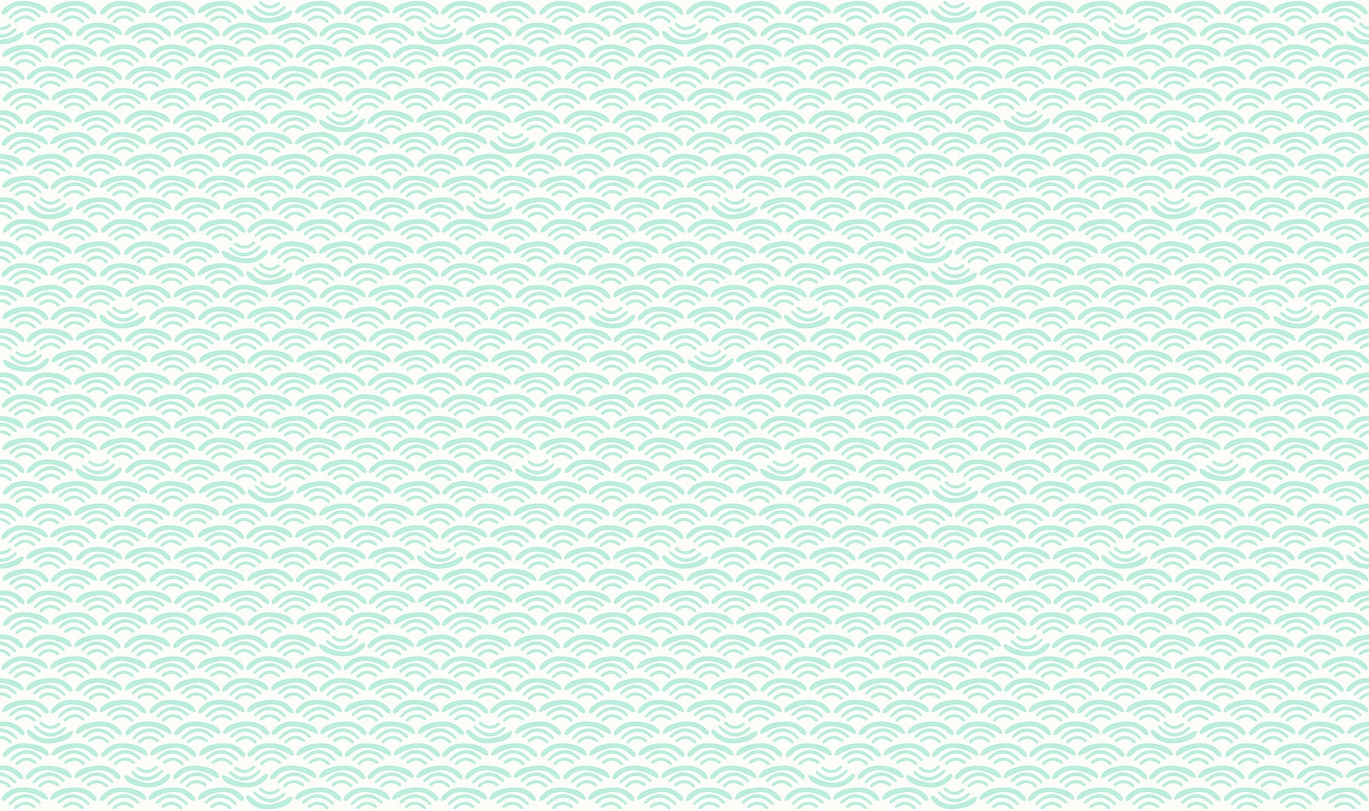 Koi Pond Scallops in Mint - Weave & Woven