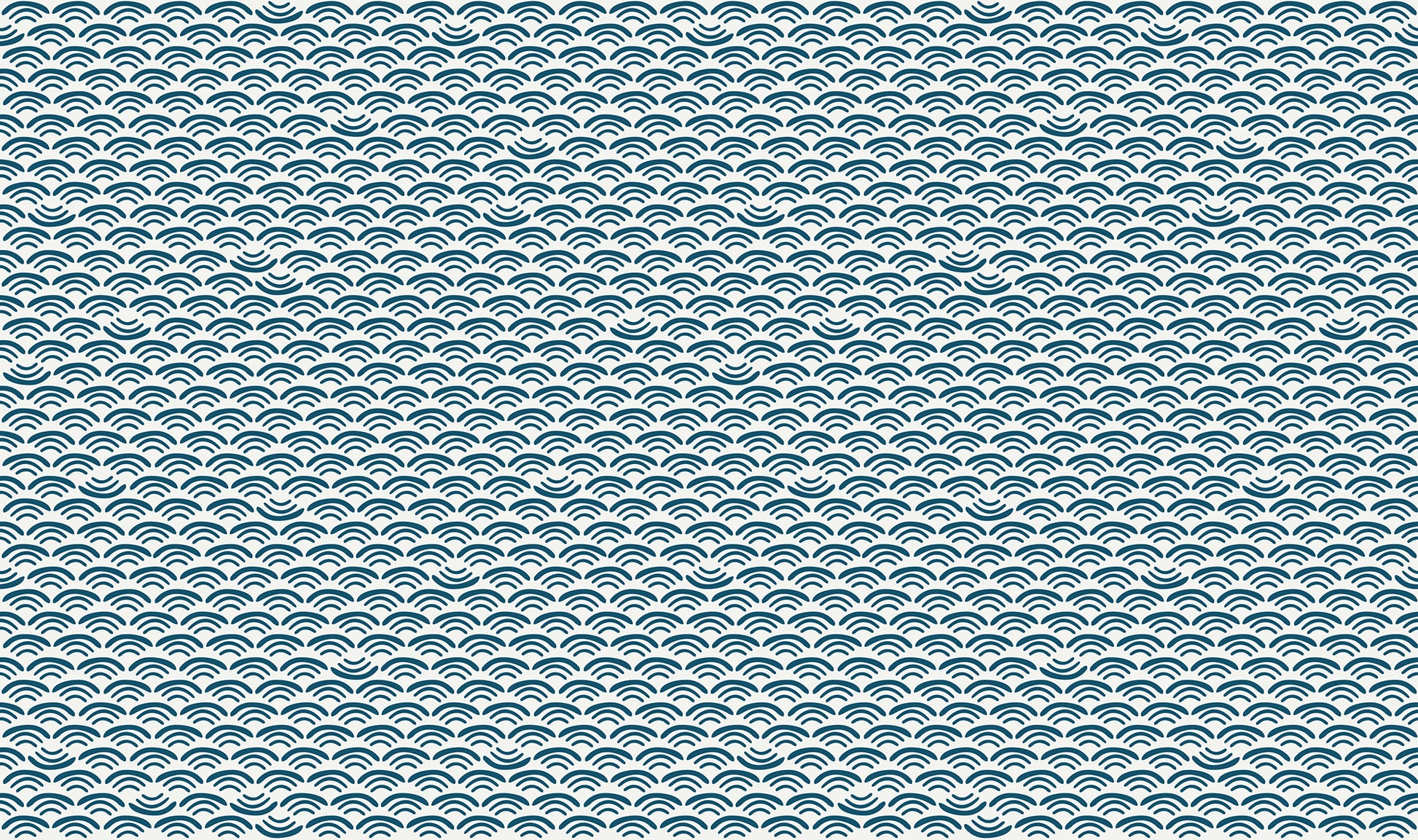 Koi Pond Scallops in Peacock - Weave & Woven