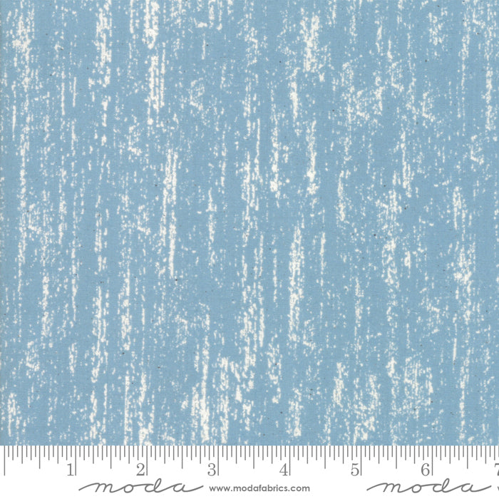 Brushed in Soft Blue - Weave & Woven