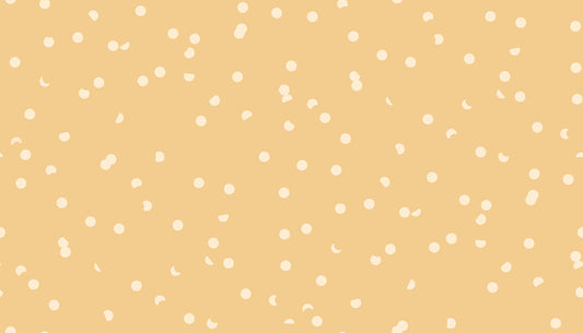 Hole Punch Dots on Butternut