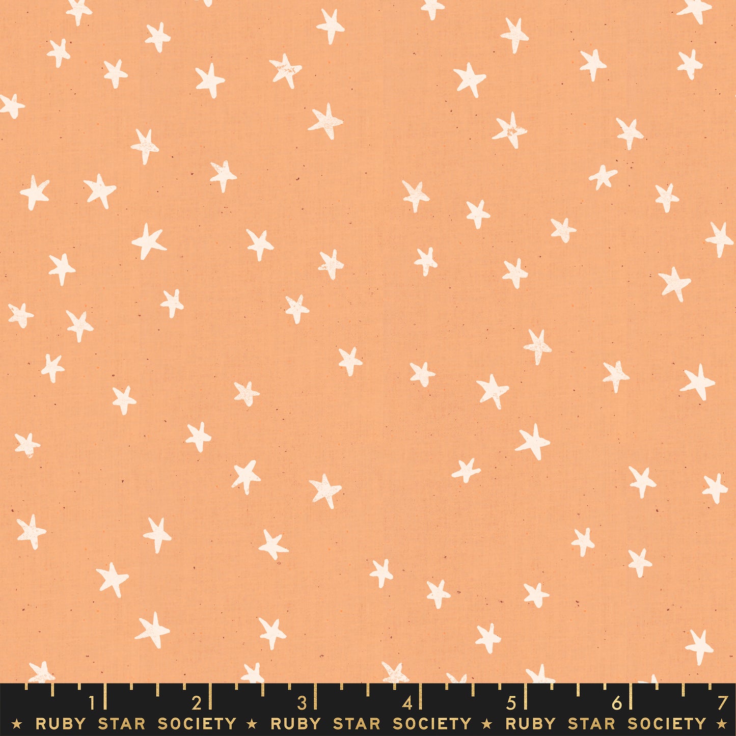 Starry in Warm Peach - Weave & Woven