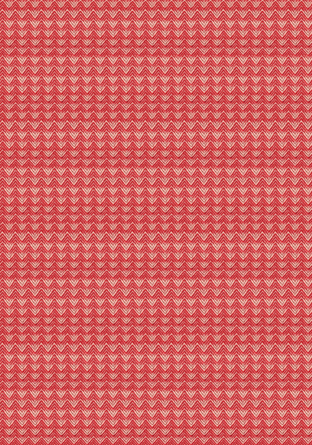 Mountains in Warm Red | Woven - Weave & Woven