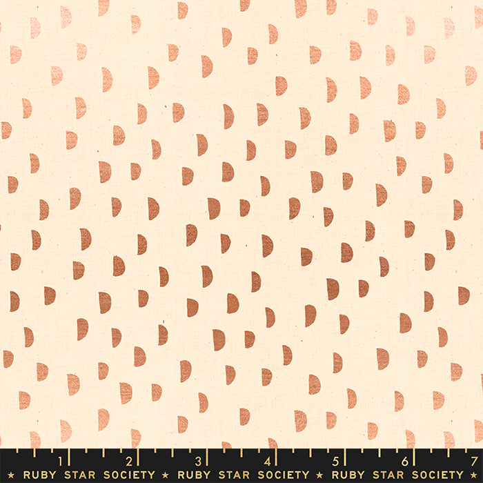 Moons in Natural | Metallic Copper - Weave & Woven
