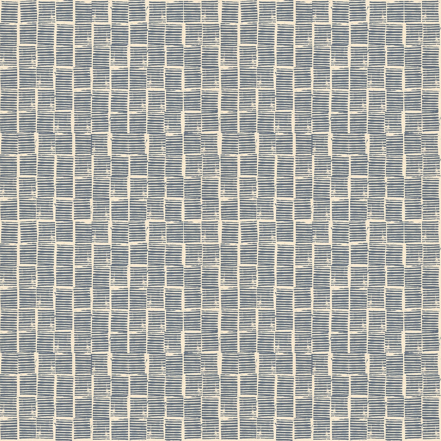 Stripe Stamp in Blue - Weave & Woven