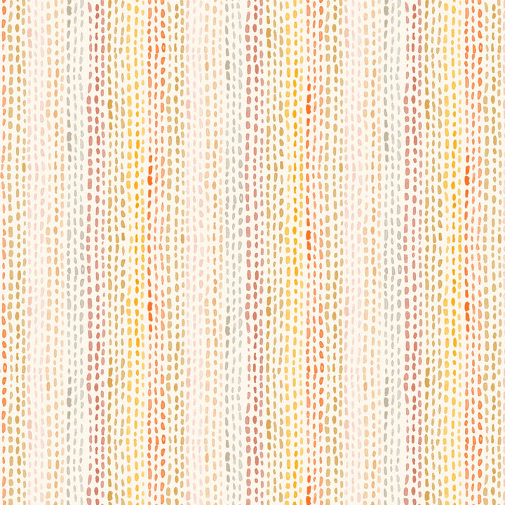 Roaring Stitches on Cream - Weave & Woven